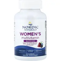 Nordic Naturals , Kvinnors Multivitamin Gummies, Blandad Bär, 60 Gummies