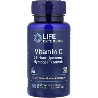 Life Extension , Vitamin C, 60 Vegetariska Tabletter