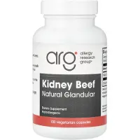 Allergy Research Group , Kidney Beef Naturlig Glandular, 100 Vegicaps