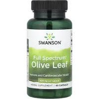 Swanson Health , Full Spectrum Olivolja, 400 mg, 60 Kapslar