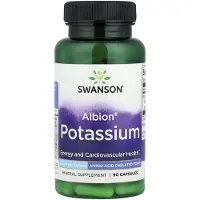Swanson Health , Albion Kalium, 99 mg, 90 kapslar