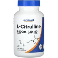 Nutricost , L-Citrullin, 1 000 mg, 120 Capslar (500 mg per Capslar)