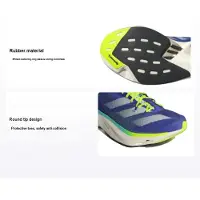 Adidas Adizero Adios Pro 3 Koboltblå Klart Citron Unisex Sneakers Noll-Metallisk ID3635 44⅔