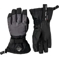 Hestra Gauntlet Czone Jr. - 5 Finger Graphite/Black