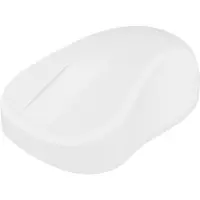Cherry Active Key - Standard Sized - mus - ergonomisk - medical, hygienic design - tvättbar - optisk - 3 knappar - trådlös - 2.4 GHz - trådlös USB-mottagare - vit