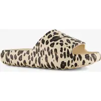 Adidas Pantolette 'Adilette Lumia' camel / mörkbrun / svart