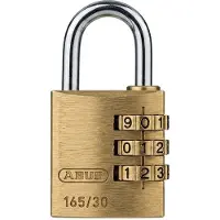 ABUS hänglås 165/30 med kod