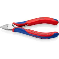 Knipex 77 42 130 Elektronik och finmekanik Sidoskärare utan facett 130 mm