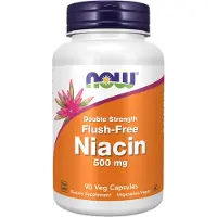 Now , Flush-Free Niacin, 500 mg, 90 Veg kapslar