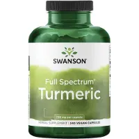 Swanson Health , Full Spektrum Turmeric, 1 440 mg, 240 Capsuler (720 mg per Capsule)