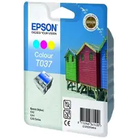 Epson T037 färgbläckpatron (original)