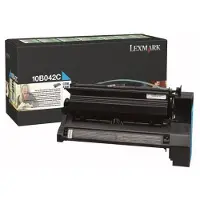 Lexmark 10B042C cyan toner hög kapacitet (original)