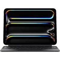 Apple Magic Keyboard - Tangentbord och foliefodral - med pekdyna - bakgrundsbelyst - Smart connector - QWERTY - internationell engelska - svart