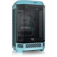 Thermaltake The Tower 300 Turquoise Microtower Datorchassi Turkos