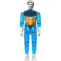 Super7 Reaction+ Micronauts Tidsresenär (Translucent Blue) - 4" Figur med Tillbehör