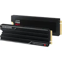 Samsung 9100 PRO MZ-VAP2T0 - SSD - krypterat - 2 TB - inbyggd - M.2 2280 - PCI Express 5.0 x4 (NVMe) - 256 bitars AES - TCG Opal Encryption 2.0 - integrerad kylfläns - svart