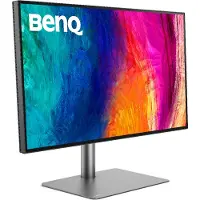 BenQ PD3225U LCD-skärm EEK F (A - G) 80 cm (31.5 tum) 3840 x 2160 pixel 16:9 5 ms DisplayPort, HDMI, USB-B, USB-C, Hörlurar (3.5 mm) IPS LCD
