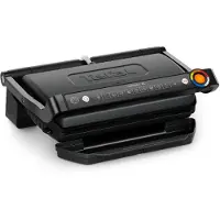 Tefal Optigrill+ XL GC727810, Svart, Metall, Rektangulär, Knappar, 800 cm ^, 400 x 200 mm