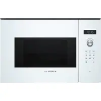 Bosch Serie | 6 BFL524MW0 - Mikrovågsugn - inbyggd - 20 liter - 800 W - vit