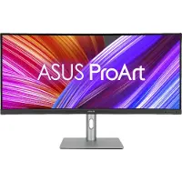 Asus ProArt PA34VCNV - LED-skärm - böjd - 34.1 - 3440 x 1440 UWQHD @ 60 Hz - IPS - 300 cd/m² - 1000:1 - HDR10 - 5 ms - 2xHDMI, 2xDisplayPort, USB-C - högtalare - svart