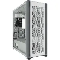 Corsair 7000D AIRFLOW - FT - E-ATX - Seitenteil mit Fenster (gehärtetes Glas) Full Tower Datorchassi Vit