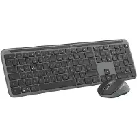Logitech Mk950 Signature Slim German Trådlöst Tangentbord Och Mus