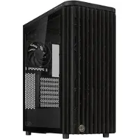 Asus ProArt PA401 - Wood Edition - mid tower - ATX - genomskinlig sidopanel (härdat glas) - ingen strömförsörjning - USB/ljud