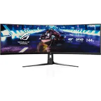 Asus ROG Strix XG49VQ - LED-skärm - spel - böjd - 49" - 3840 x 1080 DFHD - VA - 450 cd/m² - 3000:1 - DisplayHDR 400 - 4 ms - 2xHDMI, DisplayPort - ...