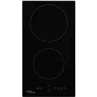 vidaXL Keramikhäll med 2 plattor touchkontroll 3000 W