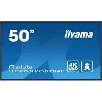 Iiyama LH5065UHSB-B1AG, Digital plattskärm, 125,7 cm (49,5), LCD, 3840 x 2160 pixlar, Wi-Fi, 24/7