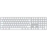 Apple Magic Keyboard Touch ID med numeriskt tangentbord MXK73DK/A, danska, vita tangenter