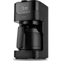 Medion MD18458 kaffemaskin med termoskanna matt svart