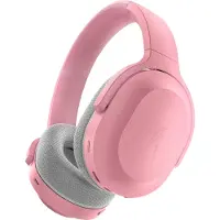 Razer Barracuda Over Ear-hörlurar Sladd, Bluetooth, Trådlös Stereo Kvarts, Rosa Volymkontroll, Mikrofonljudavstängning Spel
