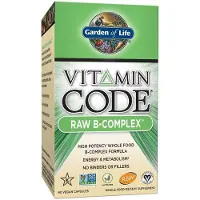 Garden of life , Vitamin Code, RAW B-Complex, 60 Vegan Kapslar