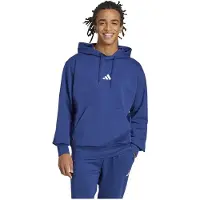 Adidas Sport sweatshirt 'Feelcozy' mörkblå / vit