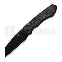 Kizer Cutlery Wharning Button Linerlock Blk