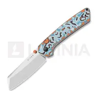 Kizer Cutlery Madrac 14C28N fällkniv, Multicolor Vortex Micarta, Satin
