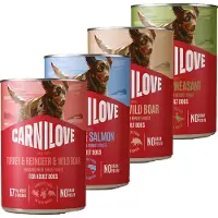 Carnilove lax och kalkon våtfoder hund (burk)