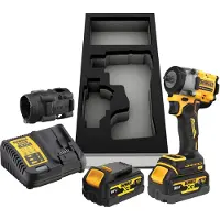 DeWalt Slagmutterdragare DCF923P2G-QW; 18 V; 2x5,0 Ah batt.
