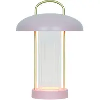 Nordlux LED bordslampa Mirano, dimbar, Violett / rosa / rosè, Vardagsrum / matsal, Metall, Skandinavisk, LED-bordslampa