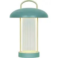 Nordlux LED bordslampa Mirano, dimbar, Grön, Vardagsrum / matsal, Metall, Skandinavisk, LED-bordslampa