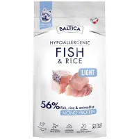 BALTICA Nutraceutic Hypoallergen Lätt S Fisk Med Ris Hundfoder 3 Kg