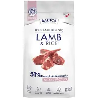 BALTICA Nutraceutic Hypoallergenisk Lamm Med Ris Hundfoder 3 Kg