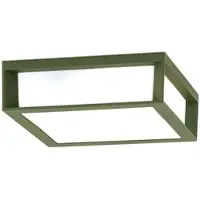 Orion Utomhuslampa Henry, grön, tryckt aluminium, E27, IP44 dimbar, Grön, Aluminium / grå / zink, Modern, Taklampa