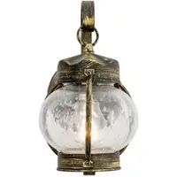 Orion Vägglampa utomhus Margerite, dimbar, Brun / rost, Metall, Lantlig / rustik, Utomhusvägglampa