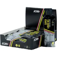 Born Super Liquid Låda Med Energigeler Citrus 55ml 12 Enheter