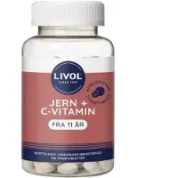 Livol Jern tyggetablet 140 pcs