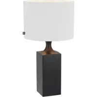 By Rydens Bordslampa , Woody, Svart, Vardagsrum, Trä