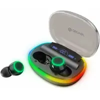 Denver TWE-55B - True wireless-hörlurar med mikrofon - inuti örat - Bluetooth - svart