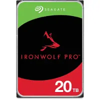 Seagate IronWolf Pro 20 TB Hårddisk 3.5 SATA III ST20000NT001 Bulk